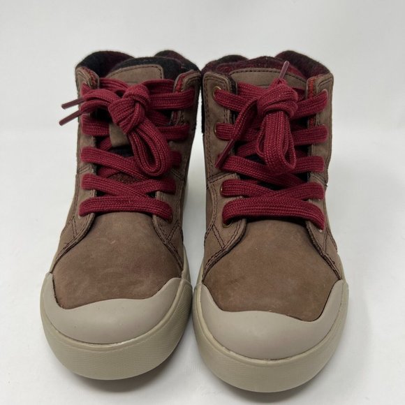 Keen Kids Brown and Red Boots - Picture 2 of 11